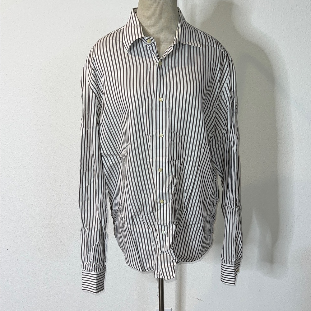 Valentino Striped Dress Shirt